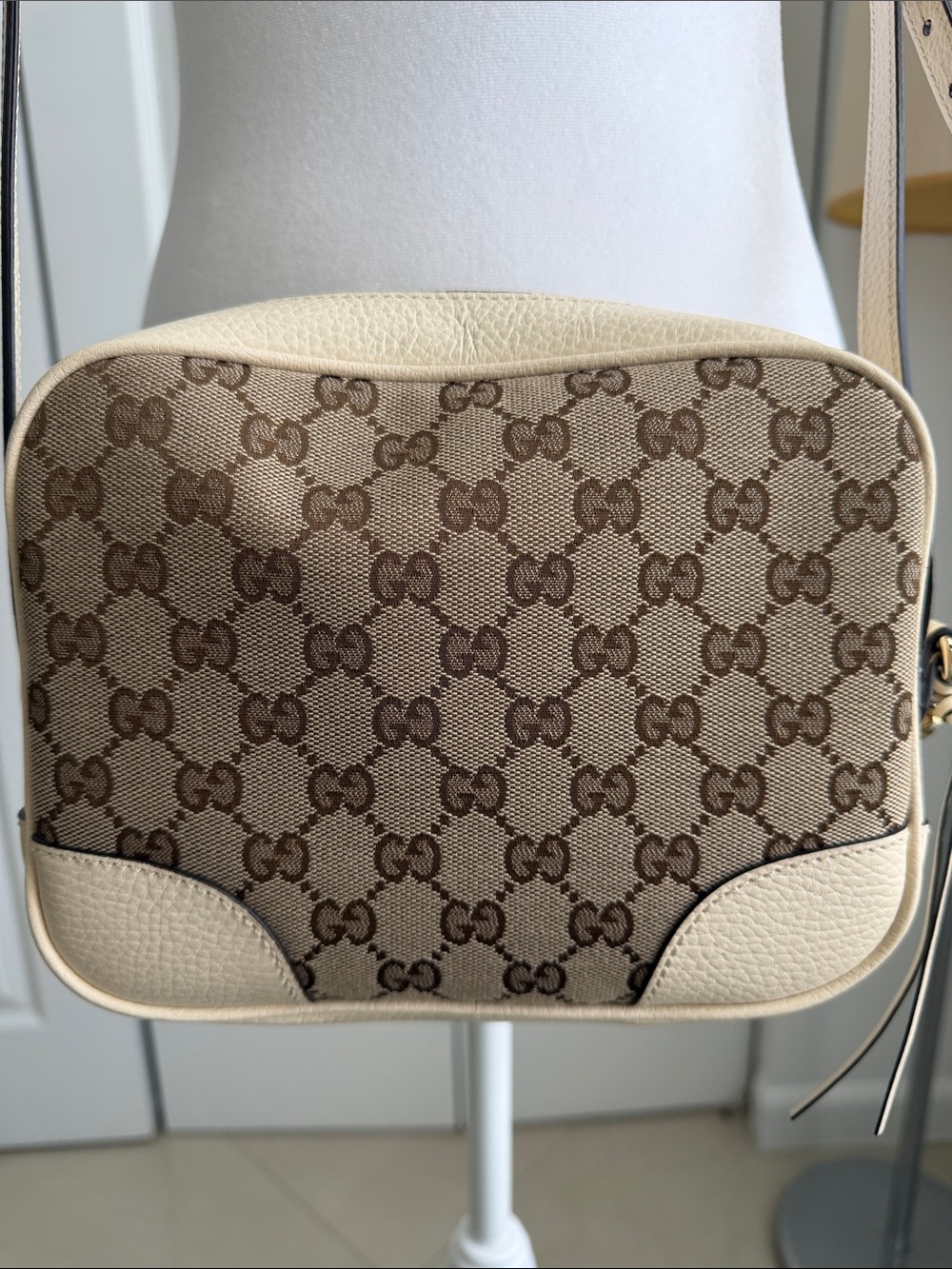 Authentic Gucci Bree GG Crossbody